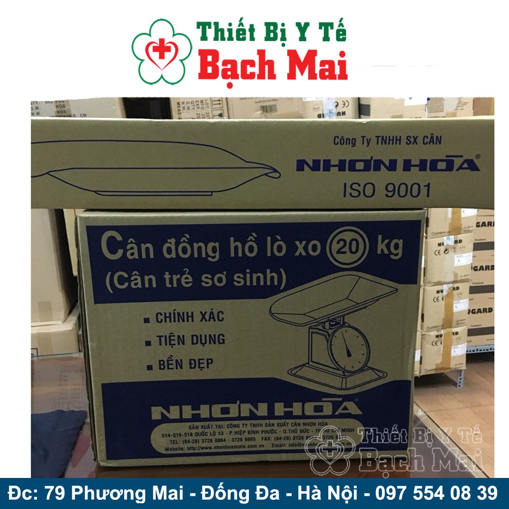 Cân Trẻ Sơ Sinh Nhơn Hòa 20kg [ Bảo hành chính hãng 12 tháng ]