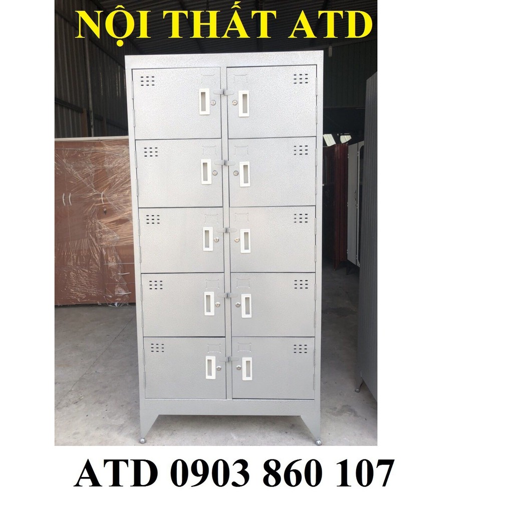 Tủ hồ sơ văn phòng nhiều ngăn giá rẻ - Tủ locker sắt đựng đồ cá nhân- Tủ sắt hồ sơ