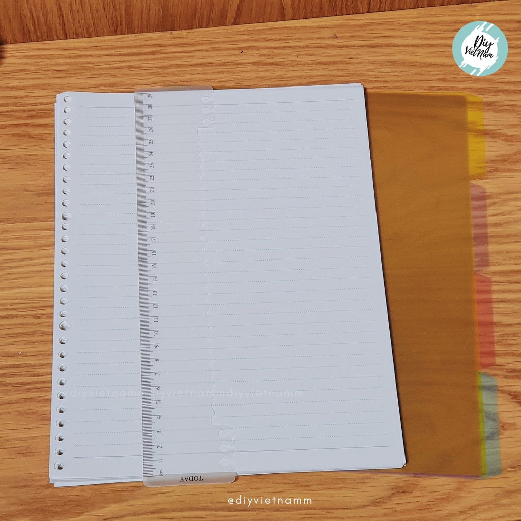 COMBO GIẤY VÀ PHÂN MỤC A4 (30 LỖ)/B5 (26 LỖ)