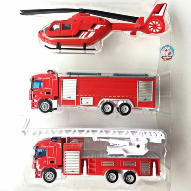 Sét 3 xe sắt cứu hỏa
