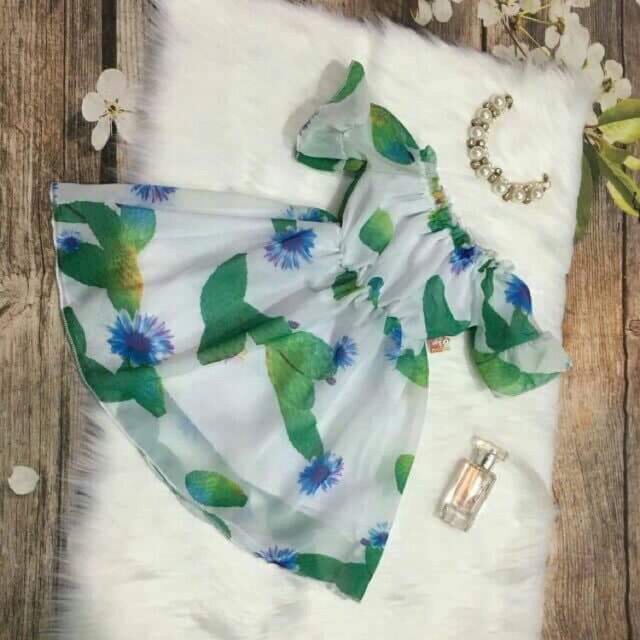 Combo 3 đầm voan 2 lớp cho bé