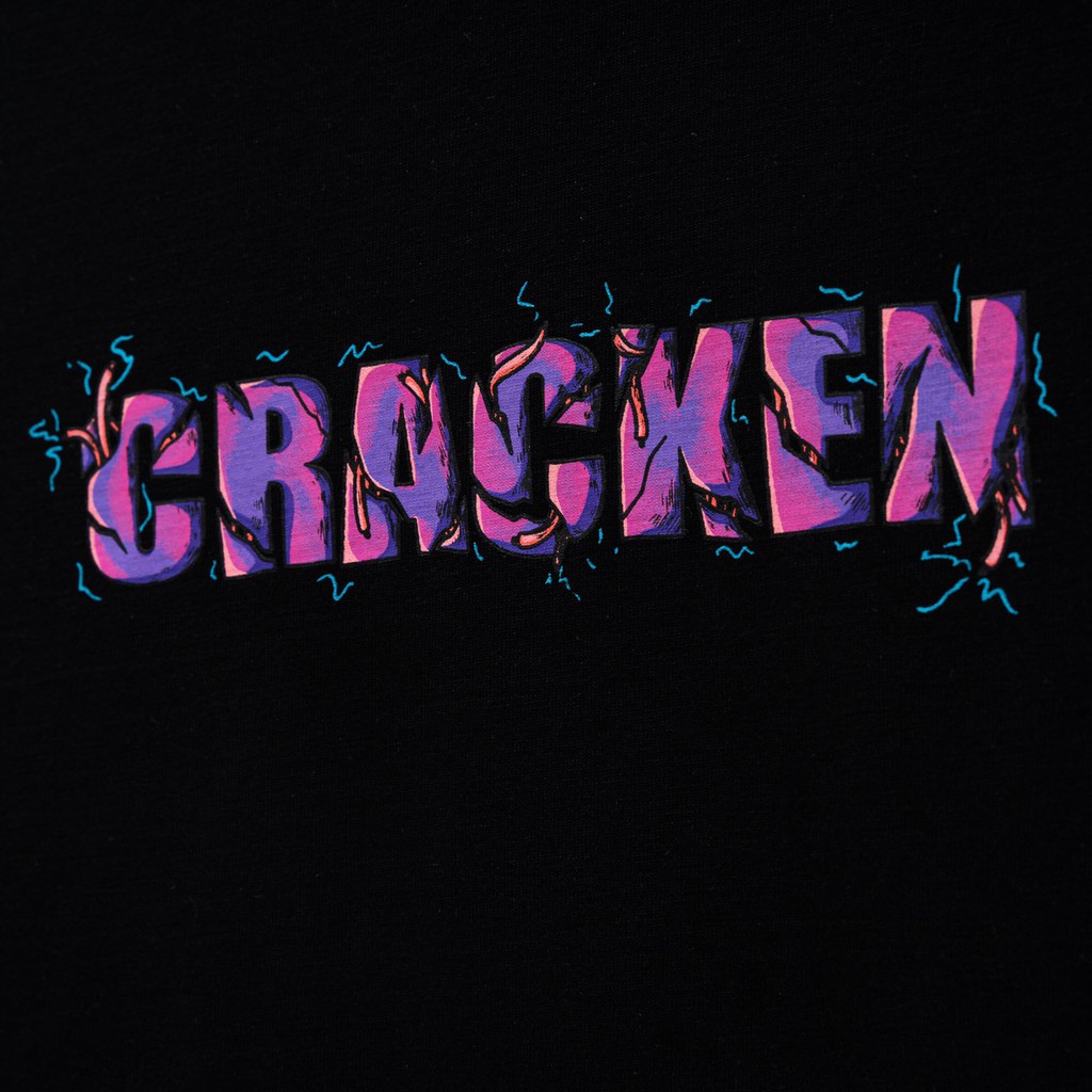 Áo Thun Unisex Bad Habits Cracken Đen 100% Cotton - Local Brand Chính Hãng | BigBuy360 - bigbuy360.vn