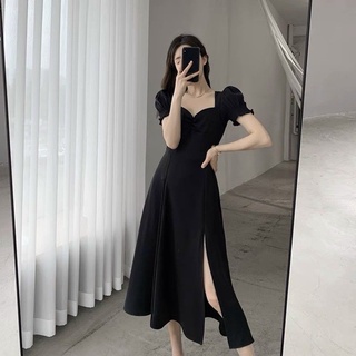 BLACKDRESS đầm body xẻ tà hottrend siêu xinh