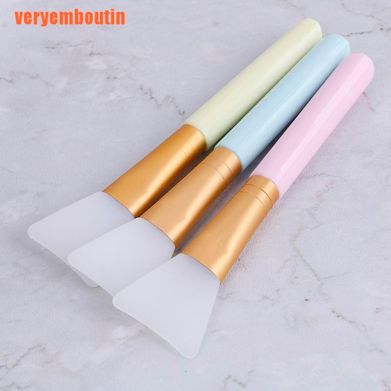 [Hàng Mới] Bàn Chải silicone Đầu Dẹt Chăm Sóc Da