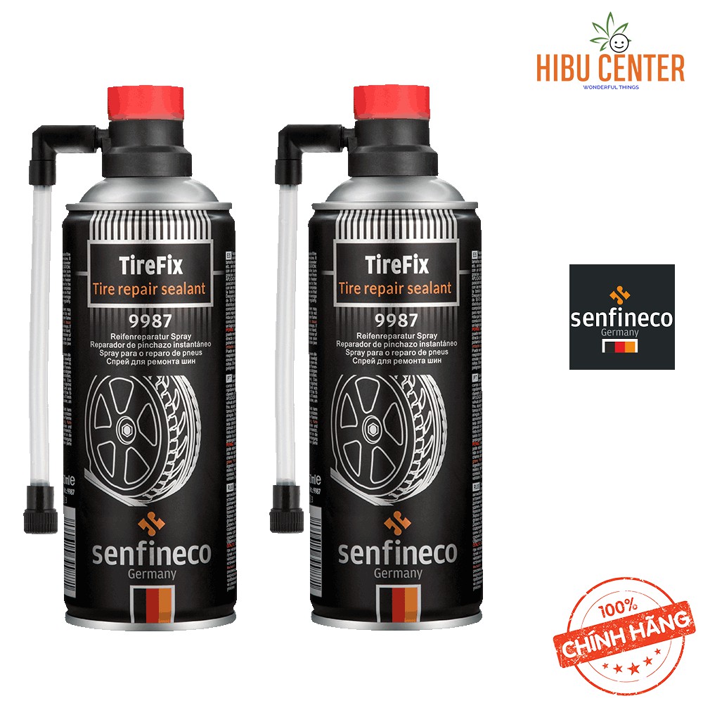 (Hữu Ích) Keo Vá Lốp Senfineco Tire Fix Tire Repair Sealant 450ML 9987 – Hàng Chính Hãng – HIBUCENTER