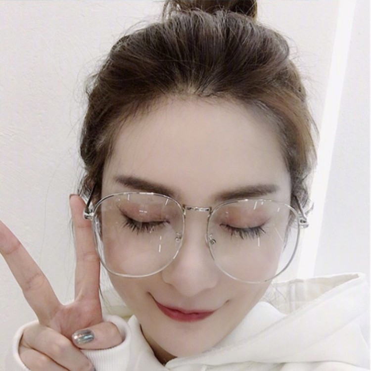 Mắt kính nữ LATIO gọng kim loại cao cấp với thiết kế đơn giản kết hợp với 3 tone màu siêu đẹp - KM2