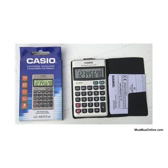 Máy tính Casio LC-403 (Casio LC 403) - N/k bởi Bitex - B/hành 02 năm