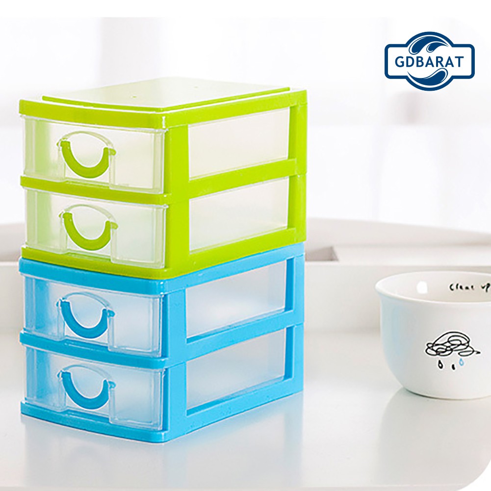 Hộp Đựng Đồ Trang Điểm Nhiều Ngăn Bằng Nhựa Nhiều Ngăn Tiện Dụng