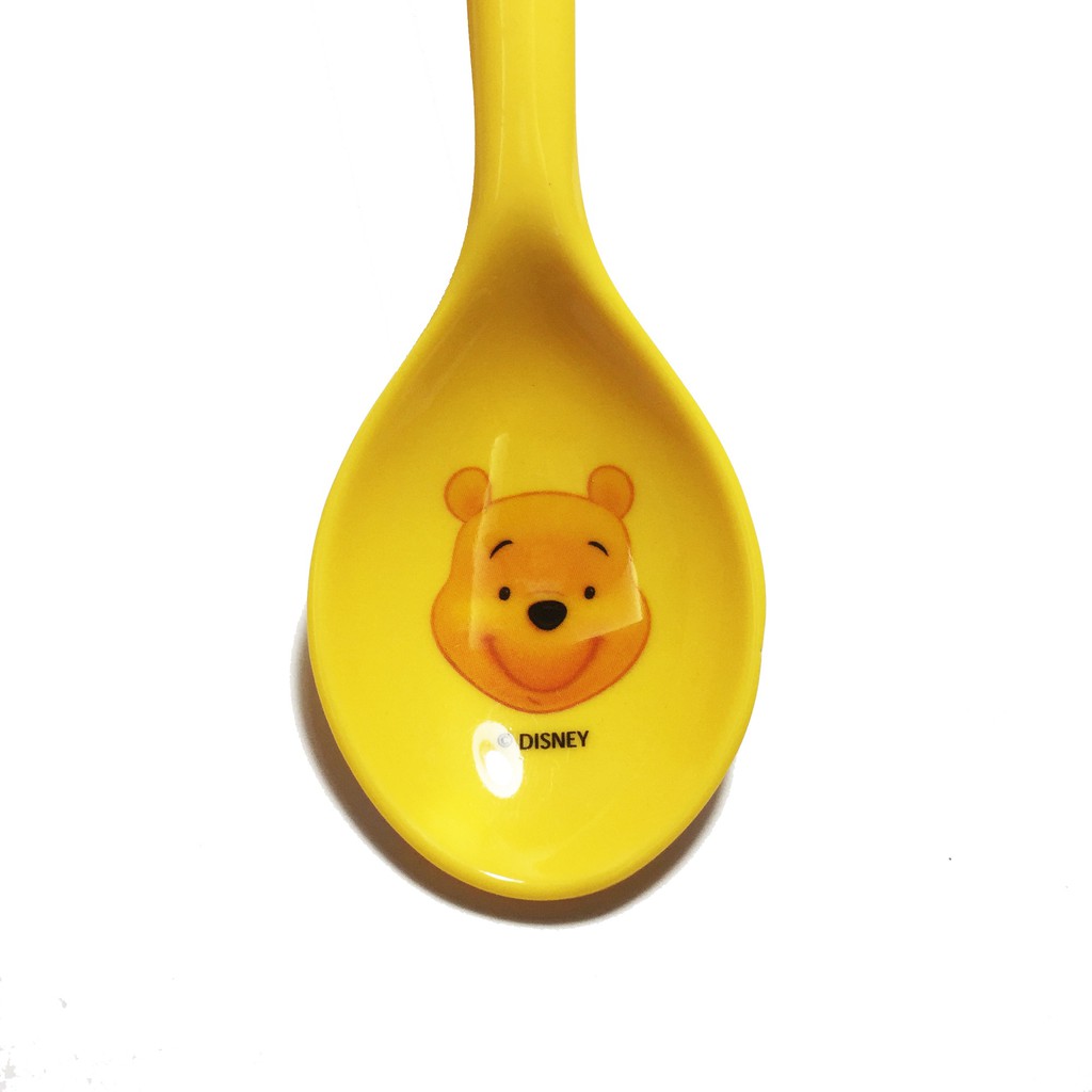 Thìa ăn dặm nhựa phíp cao cấp hình gấu Pooh SP59 Made in Thái Lan