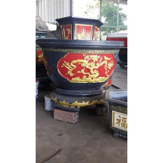 khuôn đúc chậu cảnh bộ tròn 70