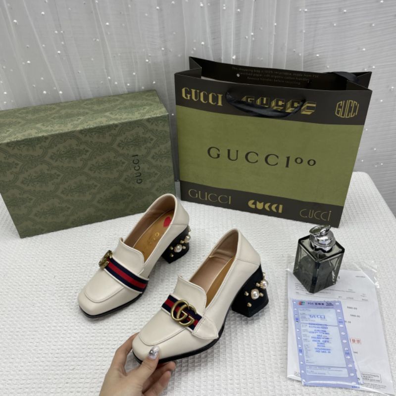 X Giày Cao Gót 7p Gc Gót Ngọc Da Mềm Êm Fullbox Bill Túi Cao Cấp