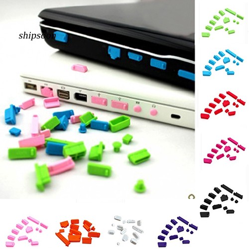 Set 13 đầu bịt silicon chống bụi dành cho laptop Not | BigBuy360 - bigbuy360.vn
