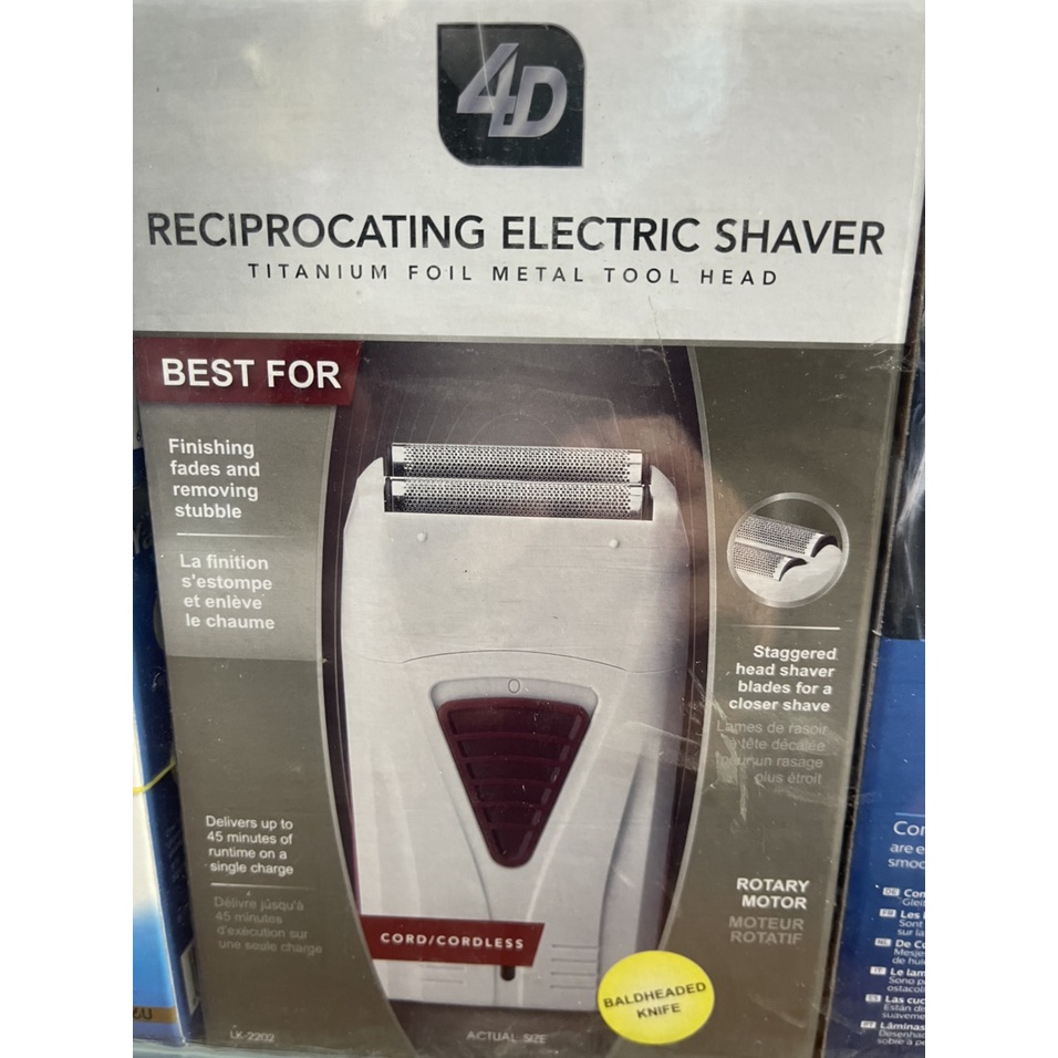 Máy cạo khô 4D Reciprocating Electric Shaver