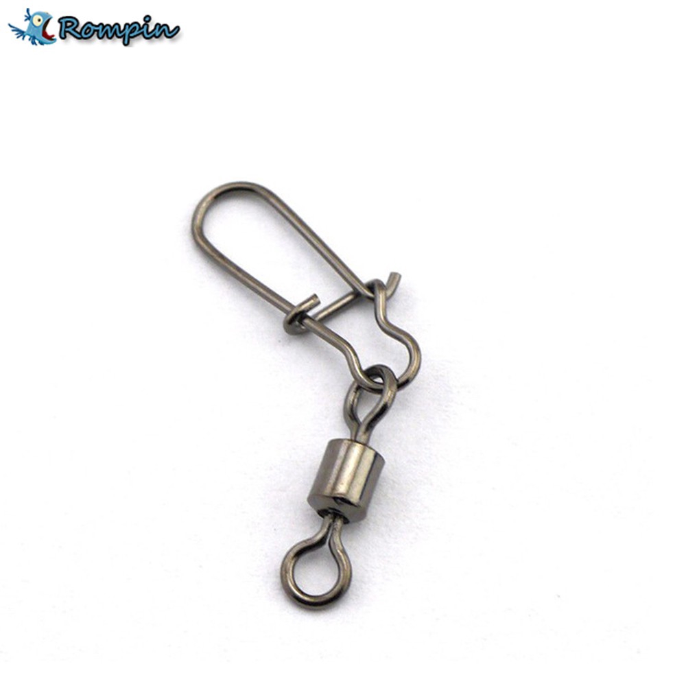Set 30 Móc Câu Cá Xoay Nhanh Bằng Hợp Kim Thép Chất Lượng Cao