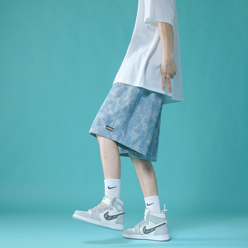 Quần short nam vải nỉ polyster co giãn, mềm mịn, thoải mái phong cách hàn quốc K236