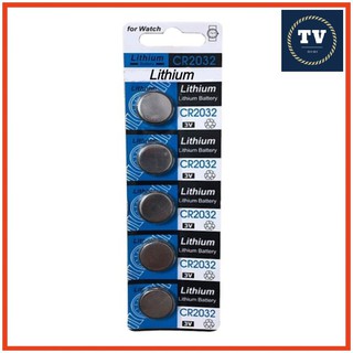 1 vỉ 5 viên Pin cmos CR2032 | 5 viên pin cmos
