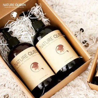 Dầu gội, xả trị rụng tóc, kích mọc tóc Nature Queen