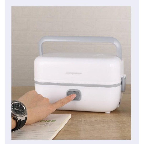 Hộp cơm cắm điện | Nồi nấu mini dân Văn Phòng | Hâm nóng đa năng Inox MOGAN | BigBuy360 - bigbuy360.vn