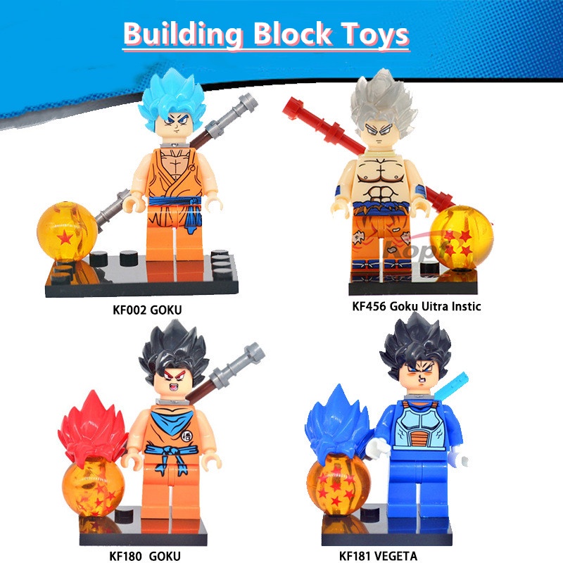 Mô hình đồ chơi lego nhân vật Vegeta Son Goku
