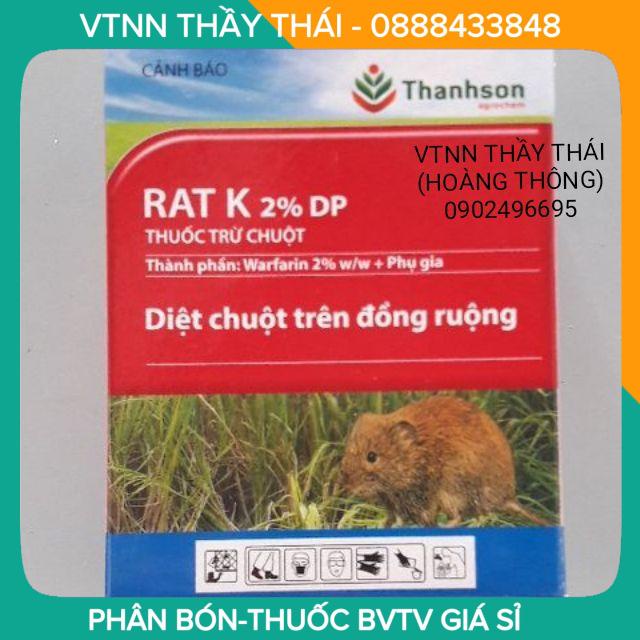 30 gói Thuốc diệt chuột RAT K 2% DP - thanh sơn