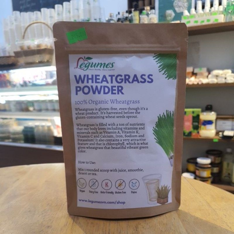 100% bột wheatgrass hữu cơ nguyên chất [ Légumes ]