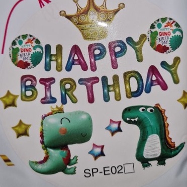 Set bong bóng phụ kiện trang trí sinh nhật, party cho bé trai, bé gái nhiều họa tiết 35-40cm - BOBABO