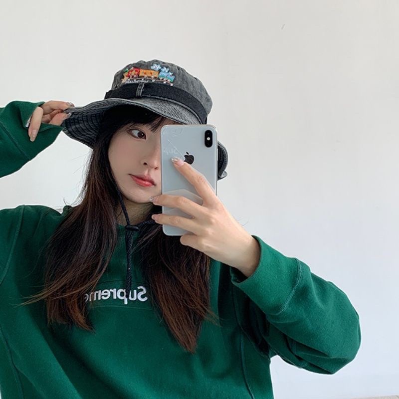 Nón Bucket Cao Bồi Unisex Siêu Hót( ẢNH THẬT- có sẵn)