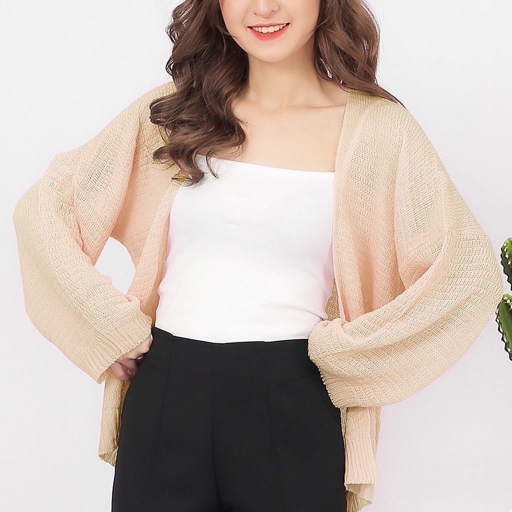 Áo khoác cadigan len nữ phong cách ulzzang LALY A02 | BigBuy360 - bigbuy360.vn