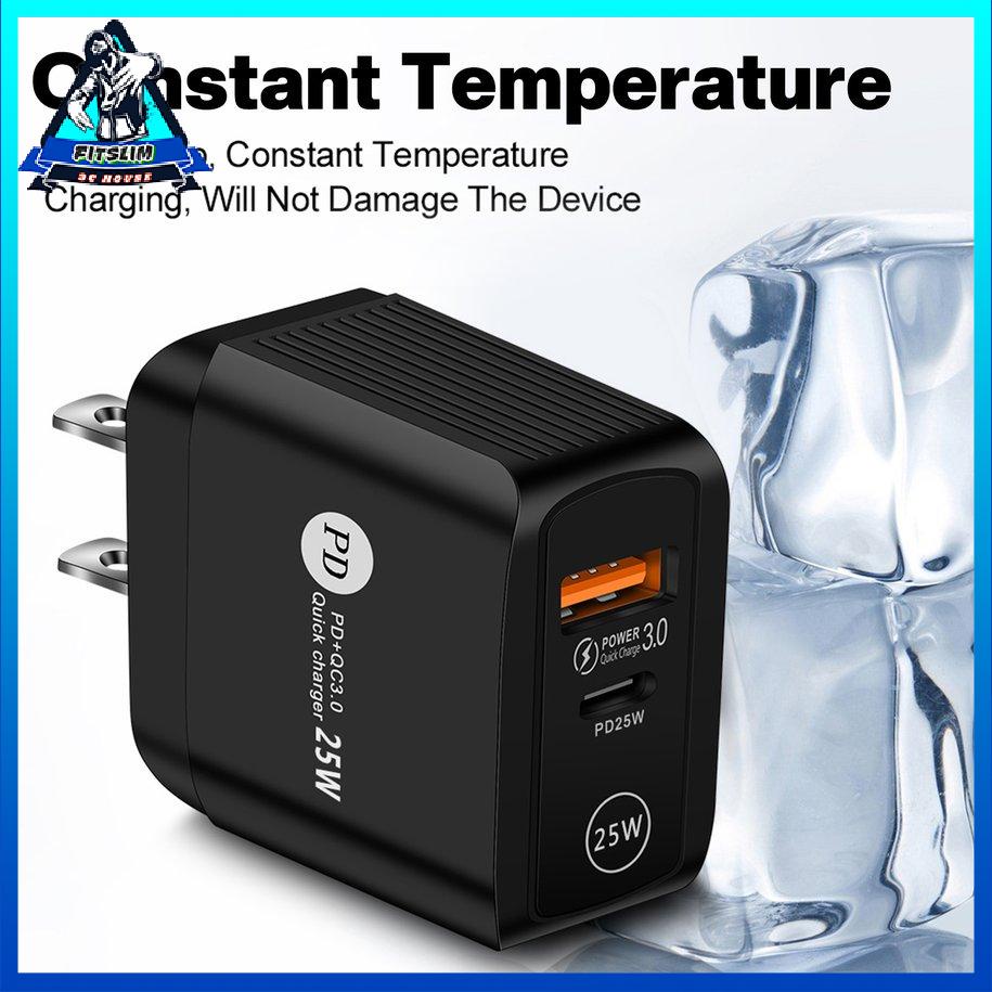 Bộ chuyển đổi bộ sạc USB C 25W Bộ sạc nhanh PD Type C Bộ chuyển đổi sạc QC 3.0 [8/16]