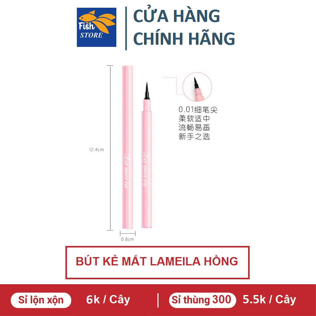 (Có Bán Sỉ) Bút kẻ mắt Lameila không lem không trôi 24h