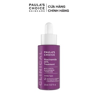 Tinh Chất Se Khít Lỗ Chân Lông Paula's Choice Clinical Niacinamide 20% Treatment 20ml
