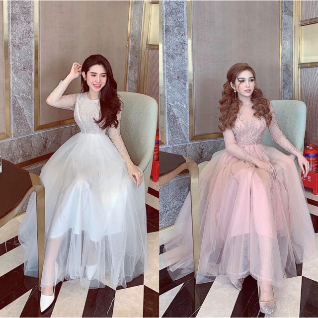 ẢNH VÀ VIDEO THẬT 10000%   Đầm xoè đính đá