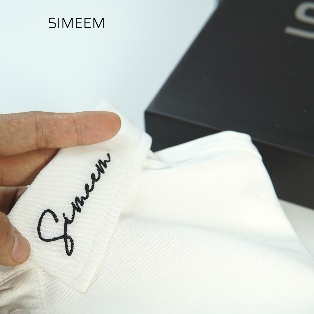 Áo thun Polo nam cổ sơmi, thêu cổ vải Pro Pique siêu thoáng mát, co giãn 2 màu SIMEEM | BigBuy360 - bigbuy360.vn