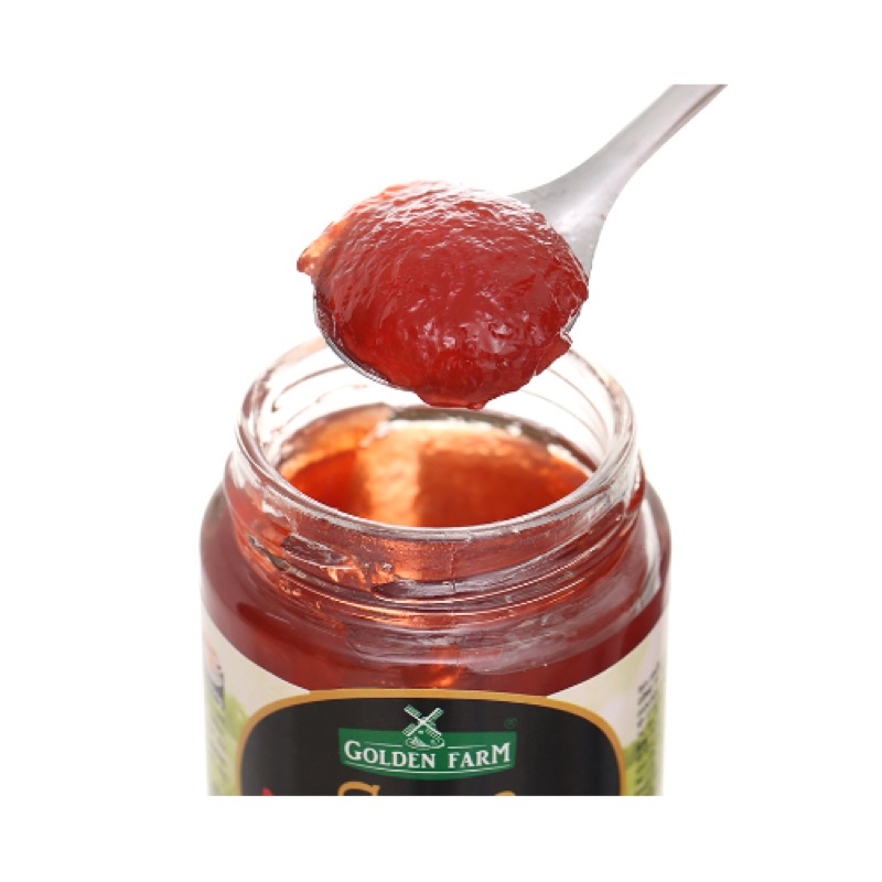 MỨT DÂU STRAWBERRY PRESERVES 210G GOLDEN FARM - ĂN KÈM BÁNH MÌ, SANDWICH, NHÂN BÁNH BÔNG LAN, XAY SINH TỐ, LÀM KEM ...