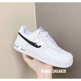 Giày thể thao nam nữ sneaker trắng vệt đen