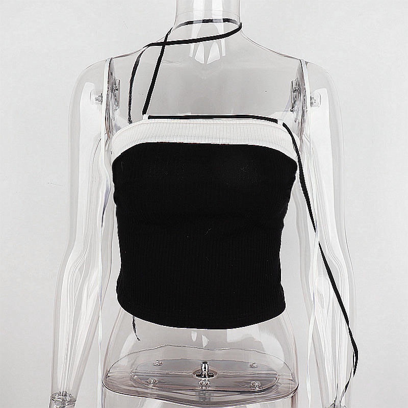 Áo Hai Dây Phối Màu Thời Trang Nữ Tính