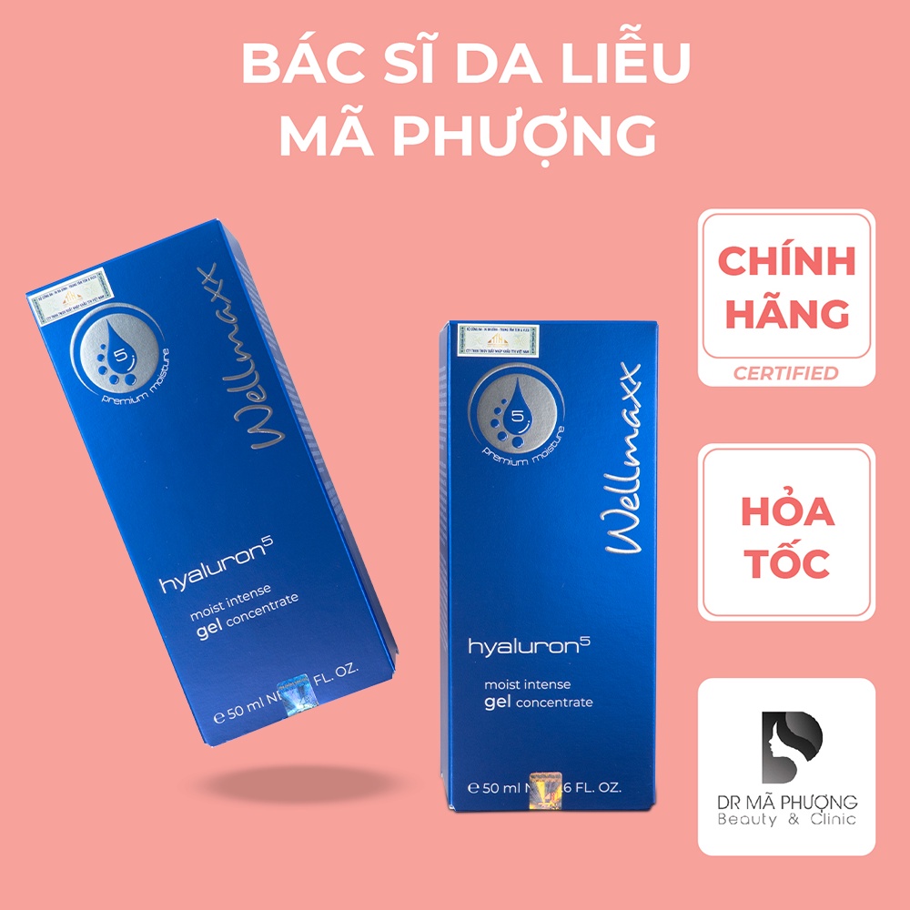 Dưỡng ẩm Wellmaxx Hyaluron 5 - Hàng Chính Hãng - Dược Mỹ Phẩm Bác Sĩ Mã Phượng