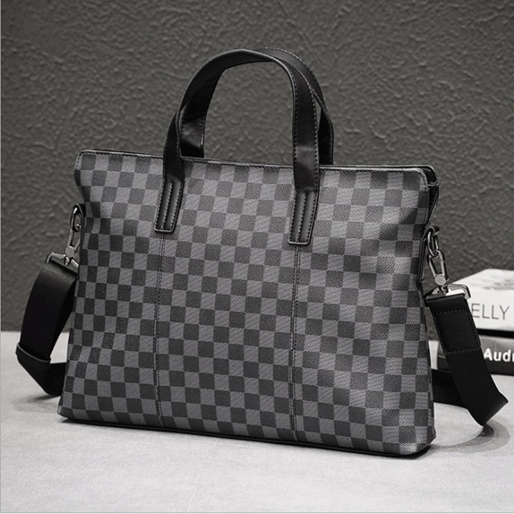 Túi xách công sở nam nữ đeo chéo da PU cao cấp chống sốc chống nước đựng laptop tài liệu máy tính bảng tiện dụng | BigBuy360 - bigbuy360.vn