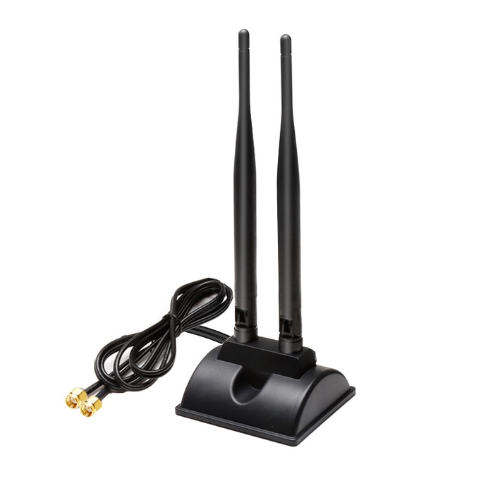 Ăngten Wifi/Bluetooth đế nam châm hít hoặc gắn đinh treo tường