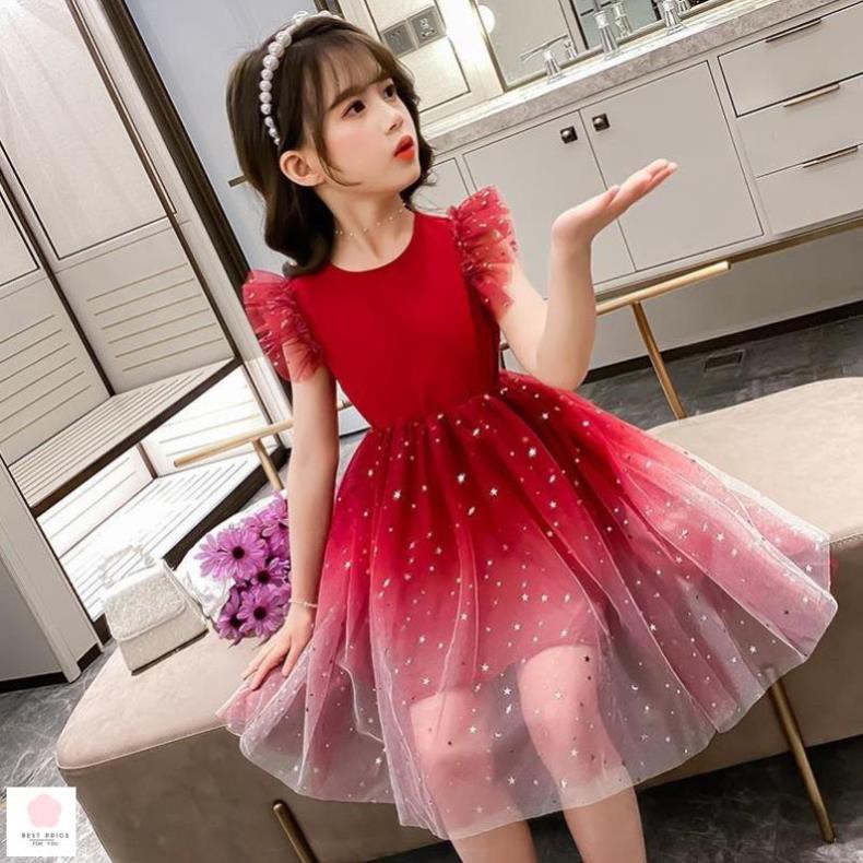 Đầm công chúa size đại (3 - 12 tuổi☑️đầm dạ hội mặc tết cho bé gái lớn 25kg, 30kg, 35kg, 40kg