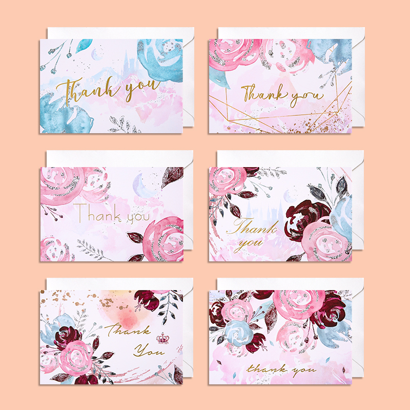 Set 6 Thiệp Chúc Mừng Lễ Tạ Ơn Hàn Quốc