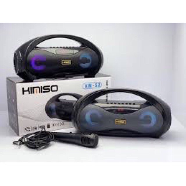 [ Chính hãng] Loa Bluetooth Karaoke KIMISO S2 - Kèm Mic