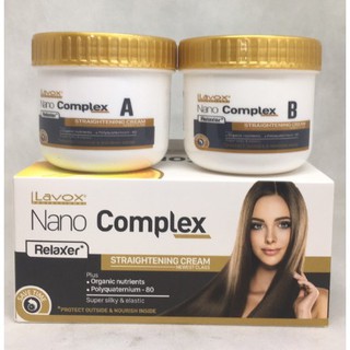 Kem duỗi nano Complex relaxer Lavox