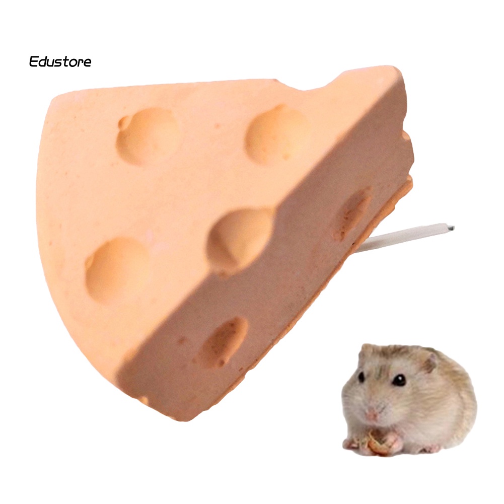 Đồ Chơi Đá Canxi Khoáng Mài Răng Hình Phô Mai / Thỏ / Chuột Hamster