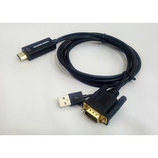 CABLE HDMI SANG VGA + USB KINGMASTER KY-H129B