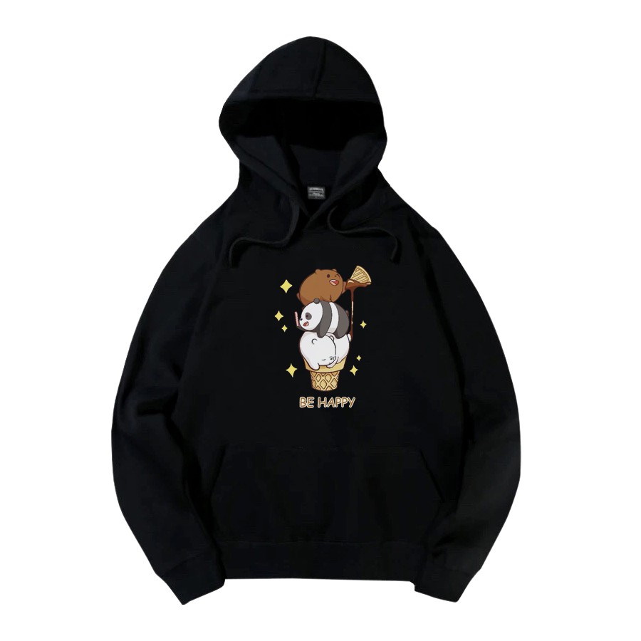 [Có VIDEO + ẢNH THẬT] Áo Hoodie nỉ bông có nón HK404