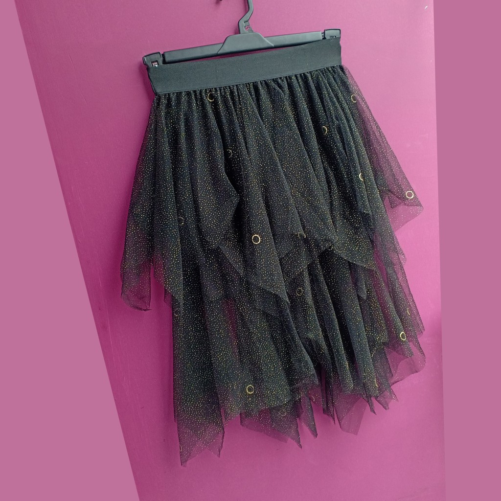 chân váy ulzzang kim tuyến vạt xéo 40-90kg | BigBuy360 - bigbuy360.vn