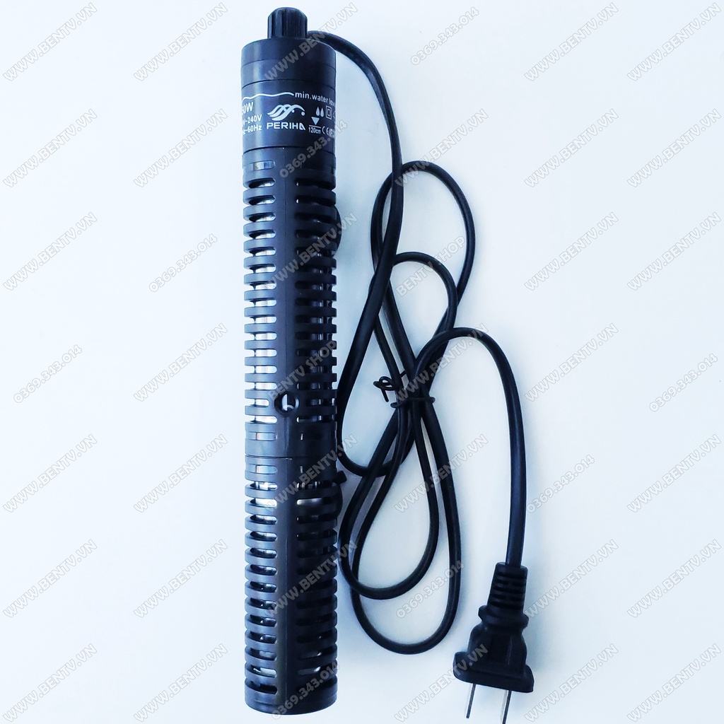 Máy Sưởi Bể Cá Periha 50W 100W 200W 300W 500W - Có Vỏ Bọc Chống Bỏng Cá