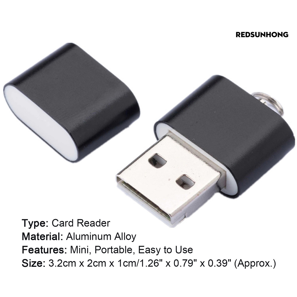 Đầu Đọc Thẻ Nhớ R.S.H Bằng Hợp Kim Nhôm Tốc Độ Cao | BigBuy360 - bigbuy360.vn