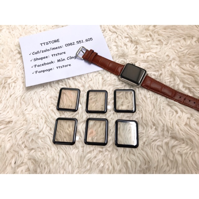 CƯỜNG LỰC FULL MÀN APPLE WATCH 1/2/3